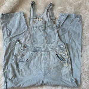Madewell size S Light Wash Denim Work Overalls